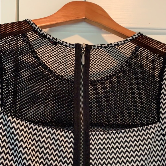 “Be Bop” Dress w/ fishnet upper chest - Picture 5 of 6